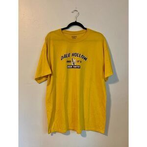 VTG Mens Yellow Dale Hollow Beer Shirts Short Sleeve Soft Gildan T Shirt Funny